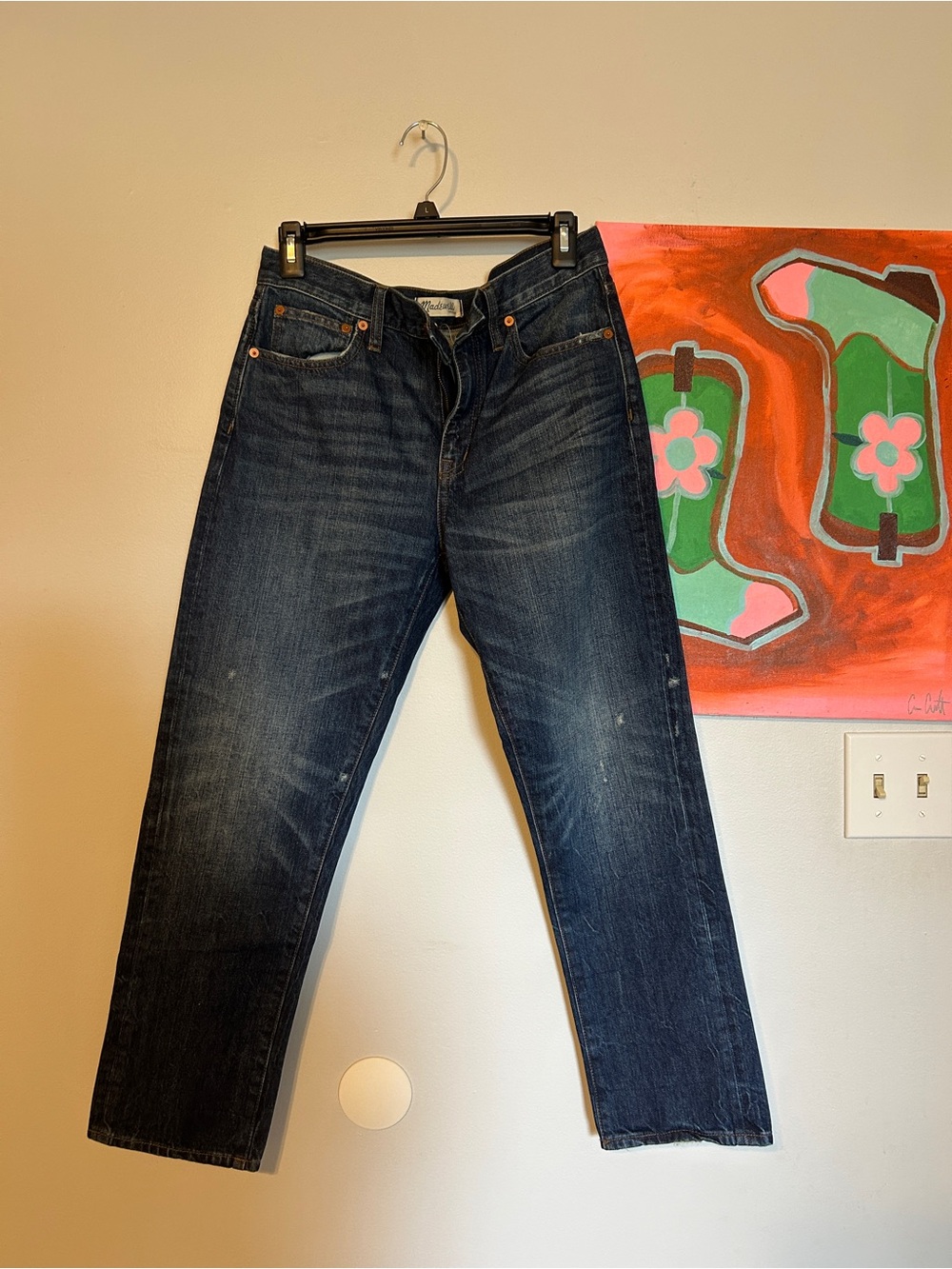 NWT Madewell Straight-Leg Crop Jeans for Women